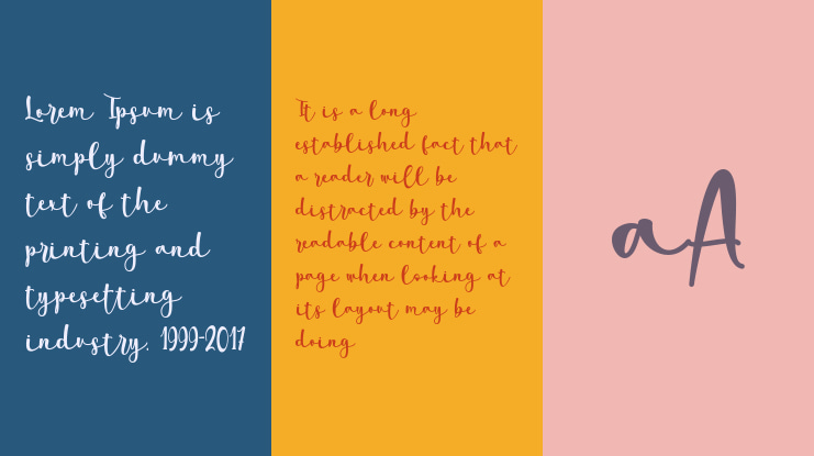 summer flower- personal use Font