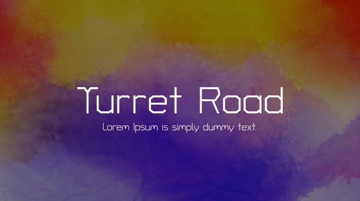 Turret Road Font Family