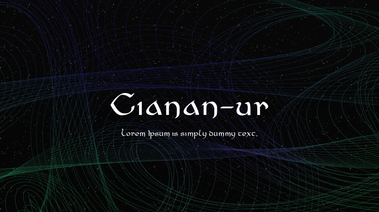 Cianan-ur Font
