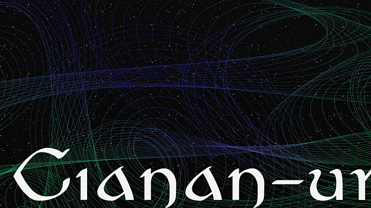 Cianan-ur Font