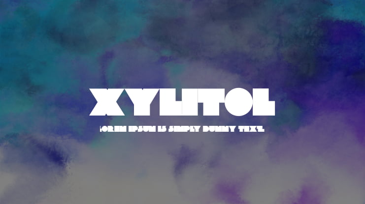 Xylitol Font Family