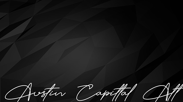 Austin Capittal Alt Font