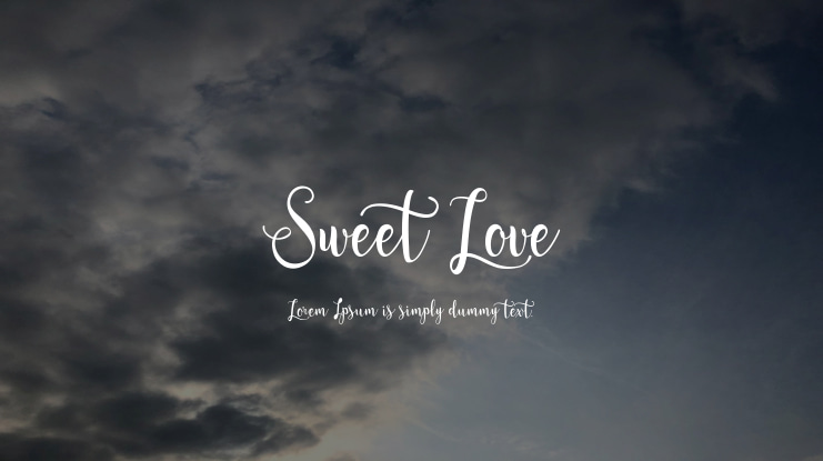 Sweet Love Font