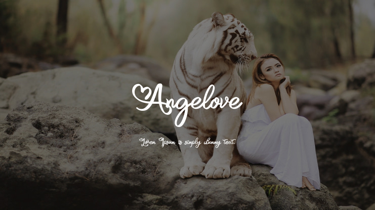 Angelove Font
