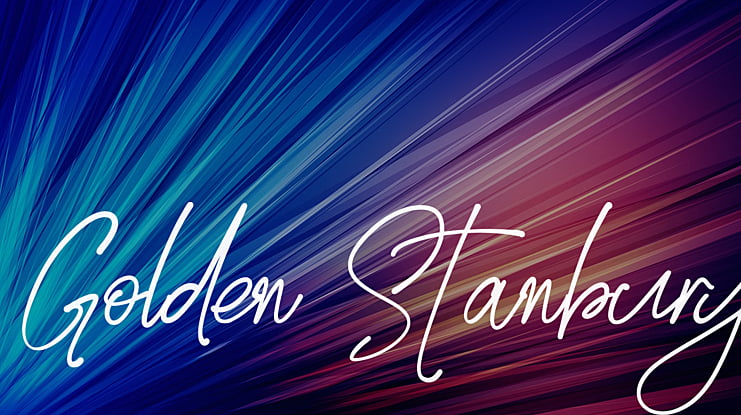 Golden Stanbury Font