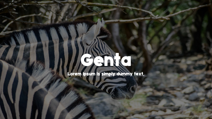 Genta Font