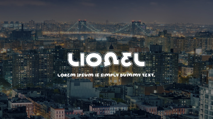 Lionel Font Family