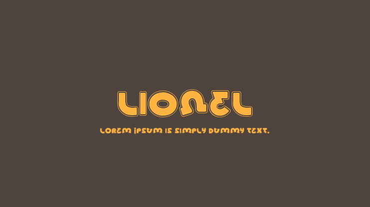 Lionel Font Family