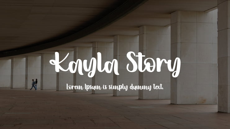 Kayla Story Font