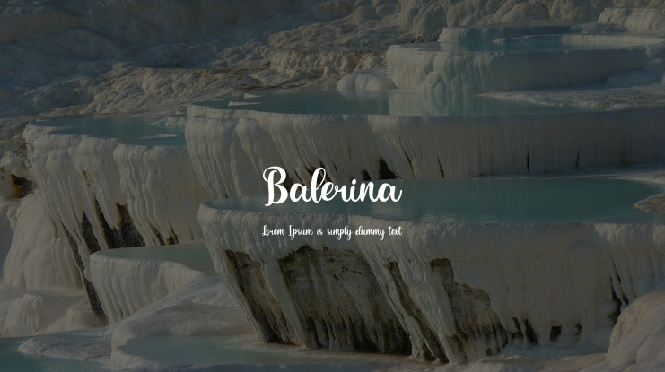 Balerina Font