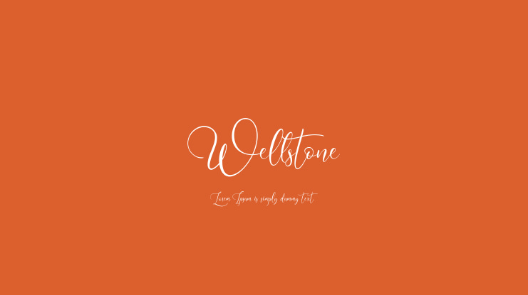 Wellstone Font