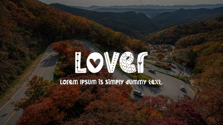 Lover Font