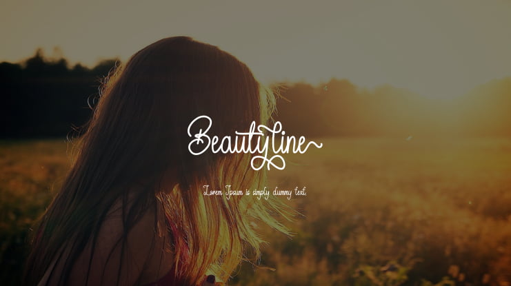 Beautyline Font