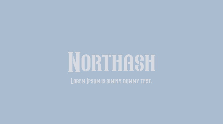 Northash Font