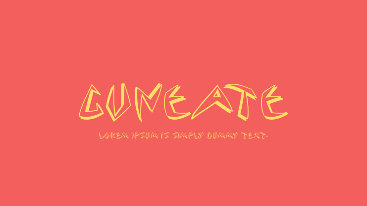 Cuneate Font