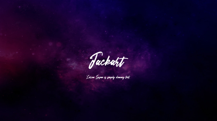 Jackart Font