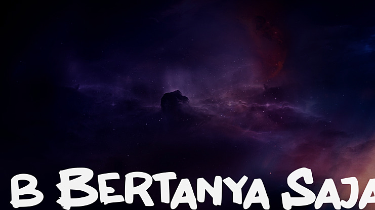 b Bertanya Saja Font
