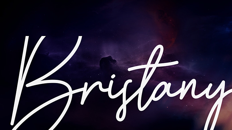 Bristany Font Family