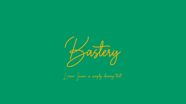 Bastery Font