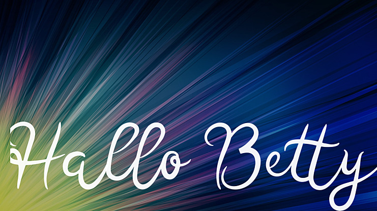 Hallo Betty Font