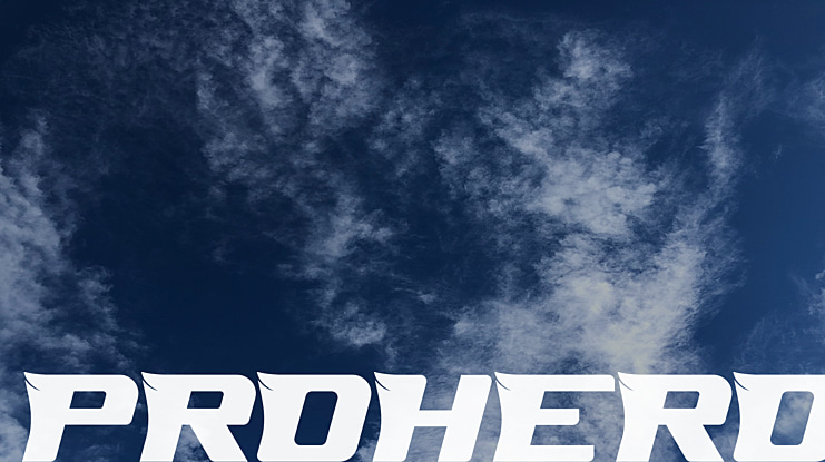 PROHERO Font