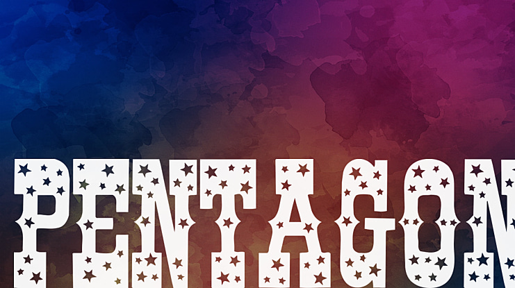 Pentagon Font