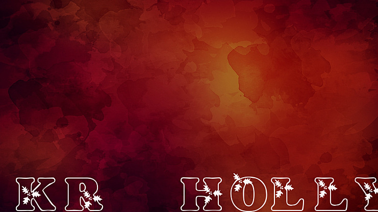 KR Holly Font