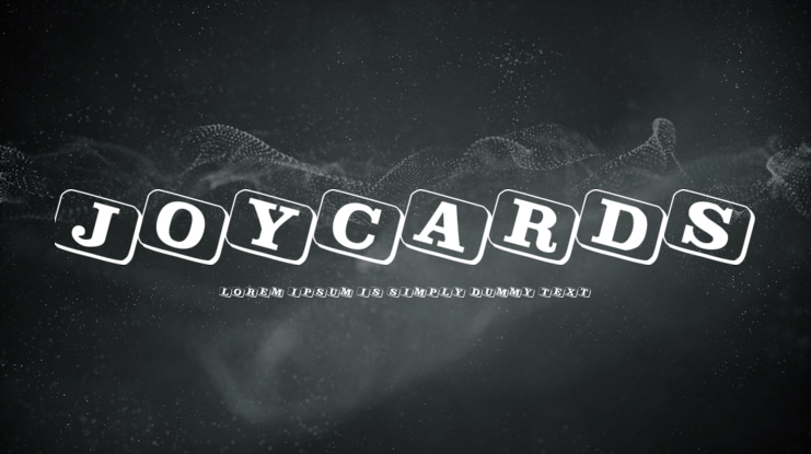 JoyCards Font