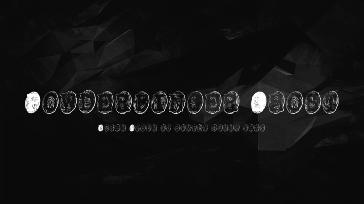 Powderfinger Ghost Font Family