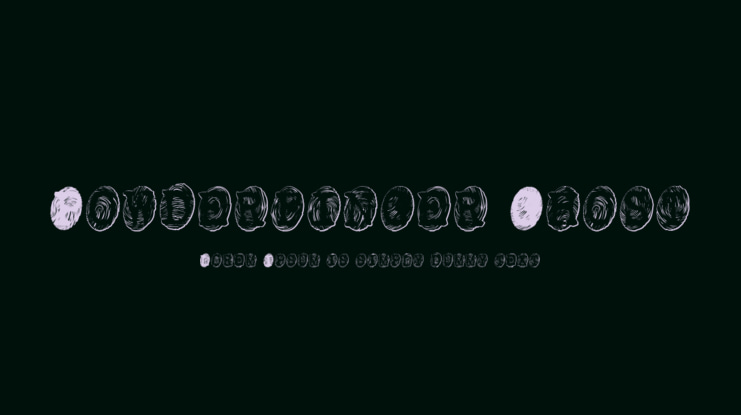 Powderfinger Ghost Font Family
