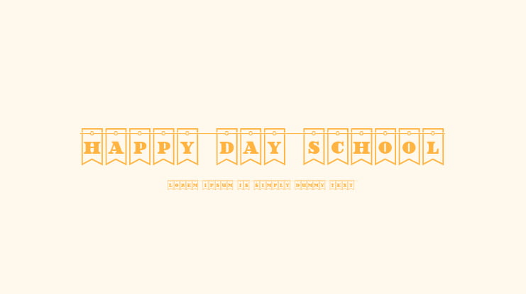 Happy Day School Font Family
