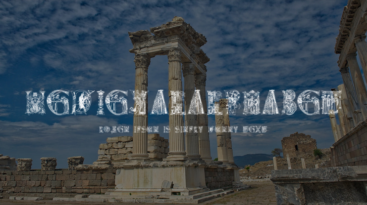 MedievalAlphabet Font