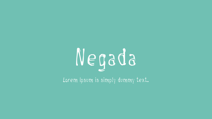Negada Font
