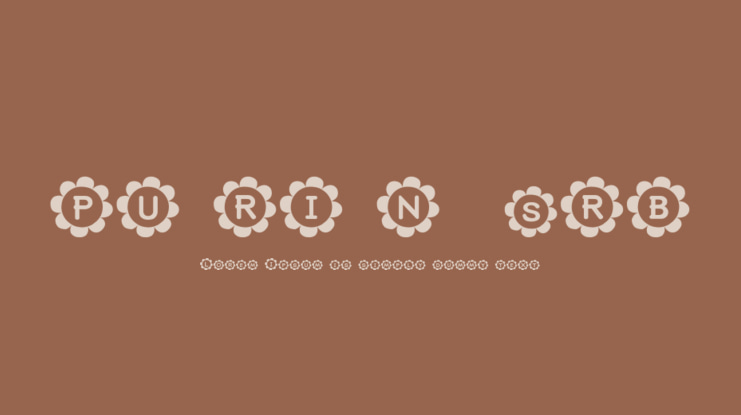 PU-RI-N (sRB) Font