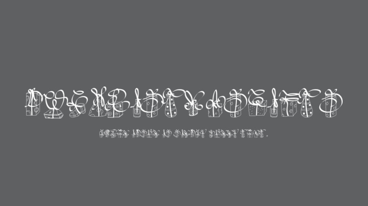 PWChristmasGifts Font