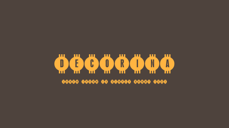 Decorina Font