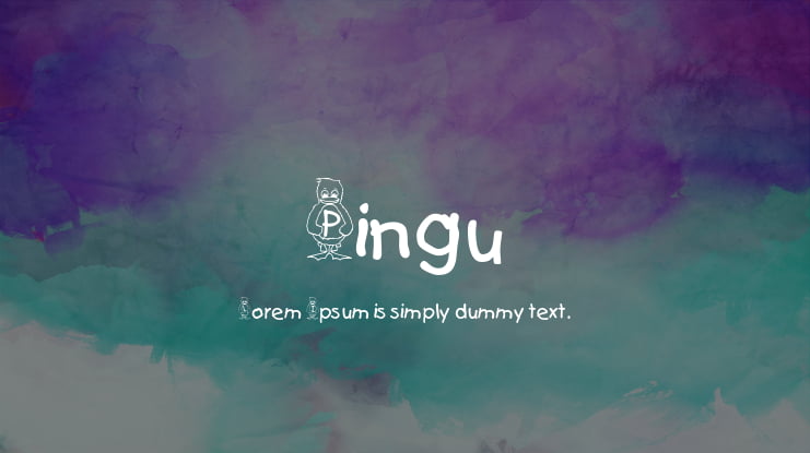 Pingu Font