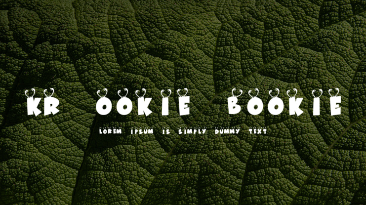 KR Ookie Bookie Font