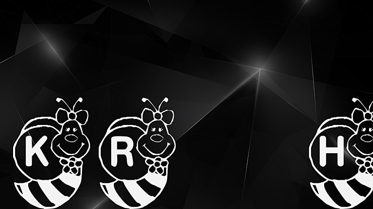 KR Hunnybee Font