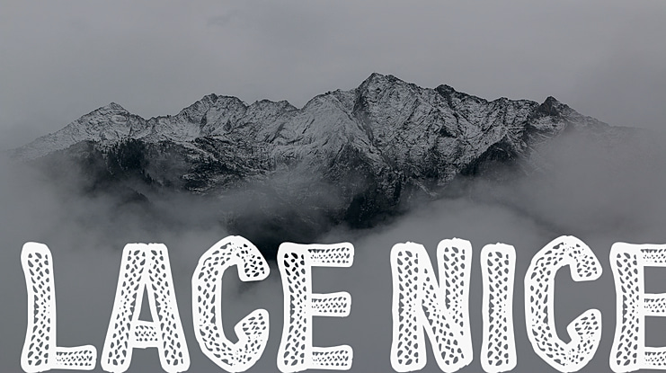 Lace Nice Font