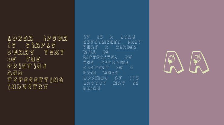 KR Summer Candy Font