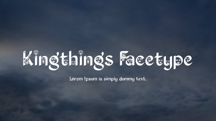 Kingthings Facetype Font