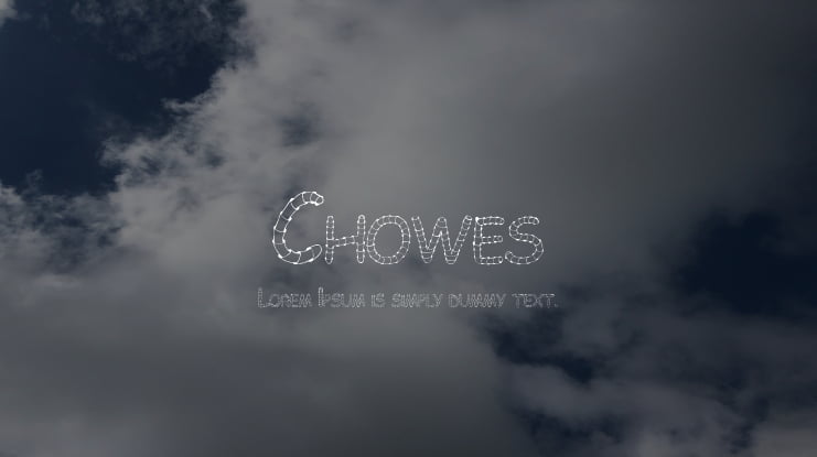 Chowes Font