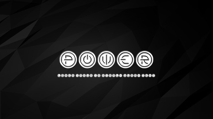 Power Font