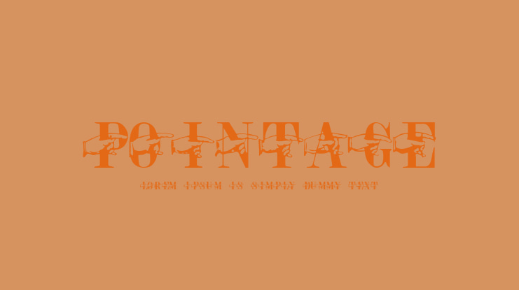Pointage Font