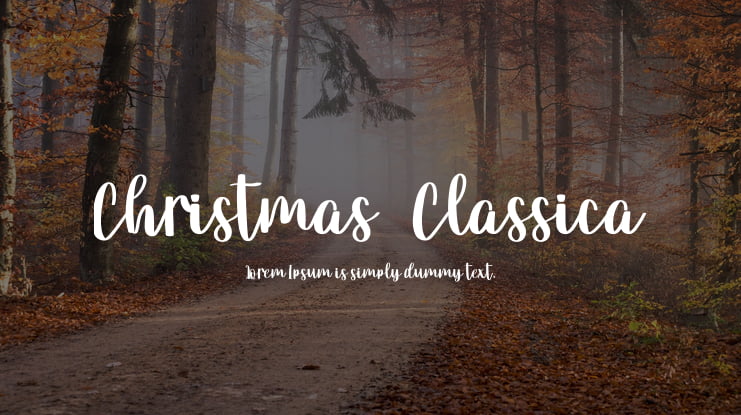 Christmas   Classica Font
