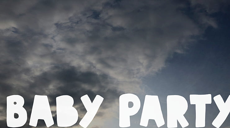 Baby Party Font