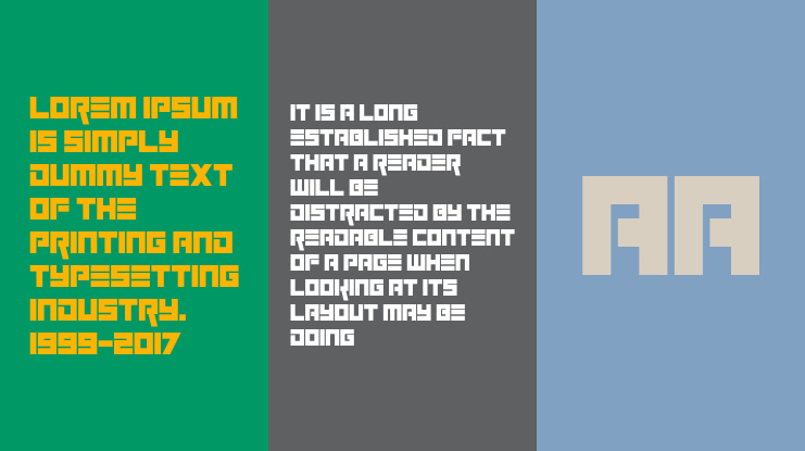 Elektronik Font Family