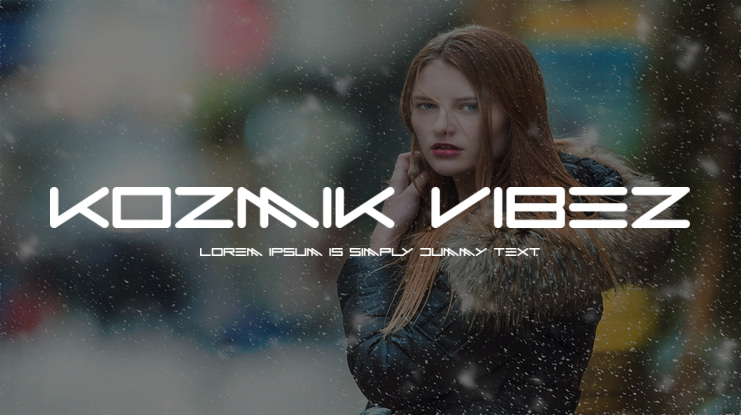 Kozmik Vibez Font Family