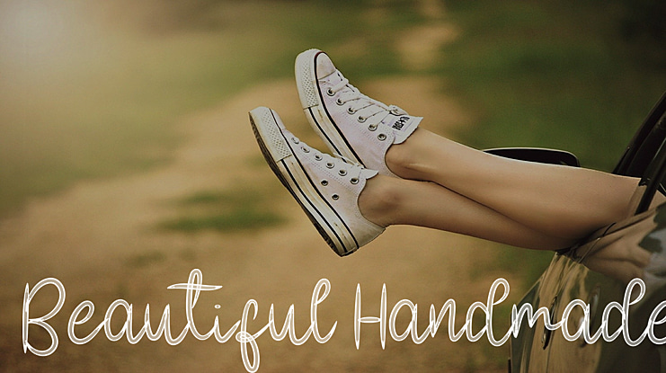 Beautiful Handmade Font